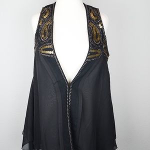 Alberton Magali Black Vest